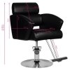Fotel fryzjerski Hair System HS02 czarny